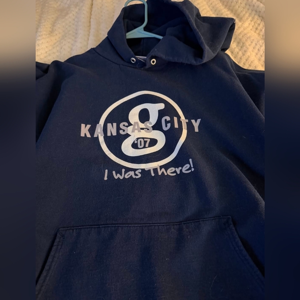 Garth Brooks Kansas City Stadium Tour '07 "I Was There" Hoodie Sz Large